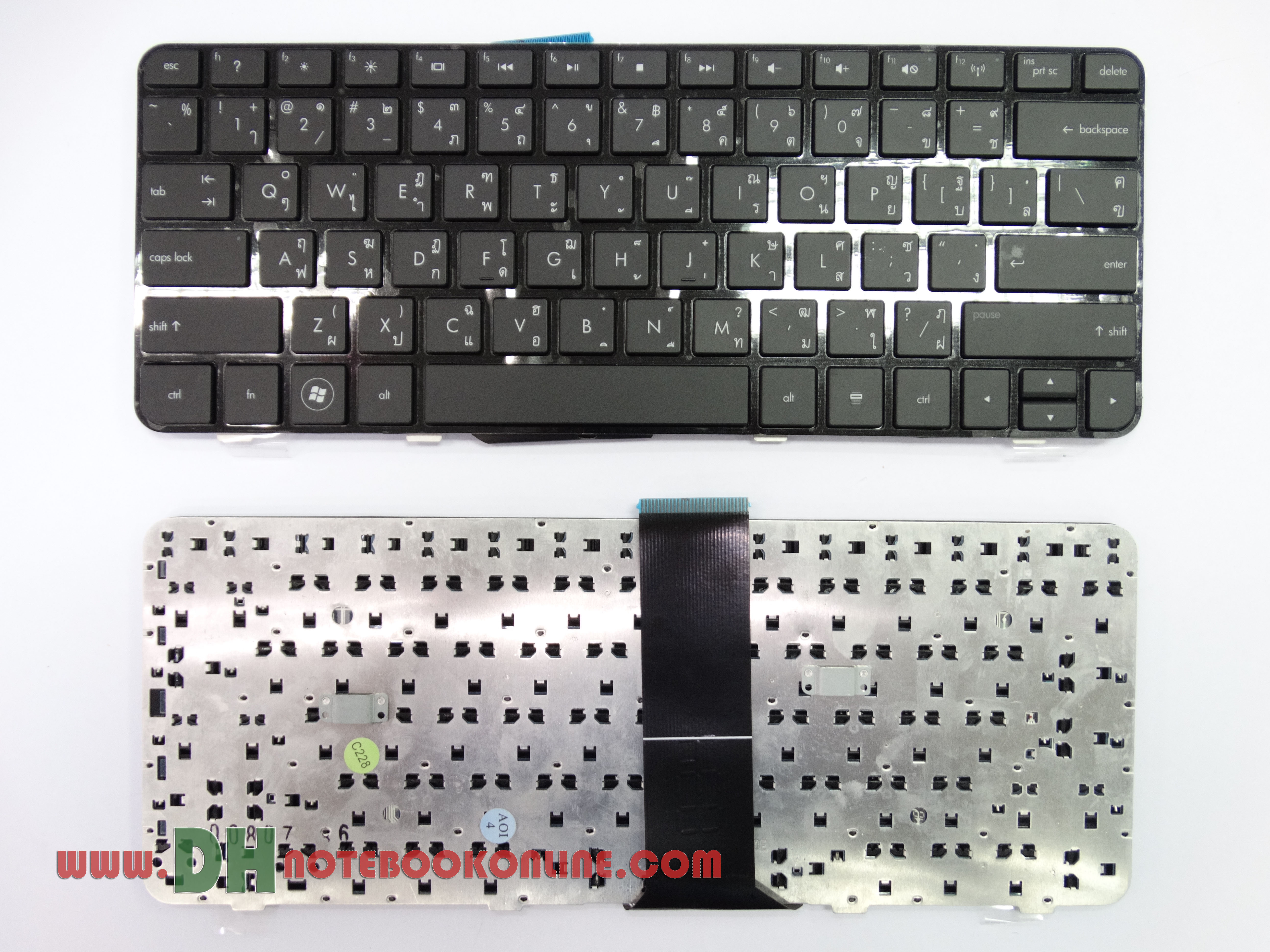 Keyboard Notebook HP COMPAQ PRESARIO CQ32 G32 DV3-4000 596262-001 V15026AS1