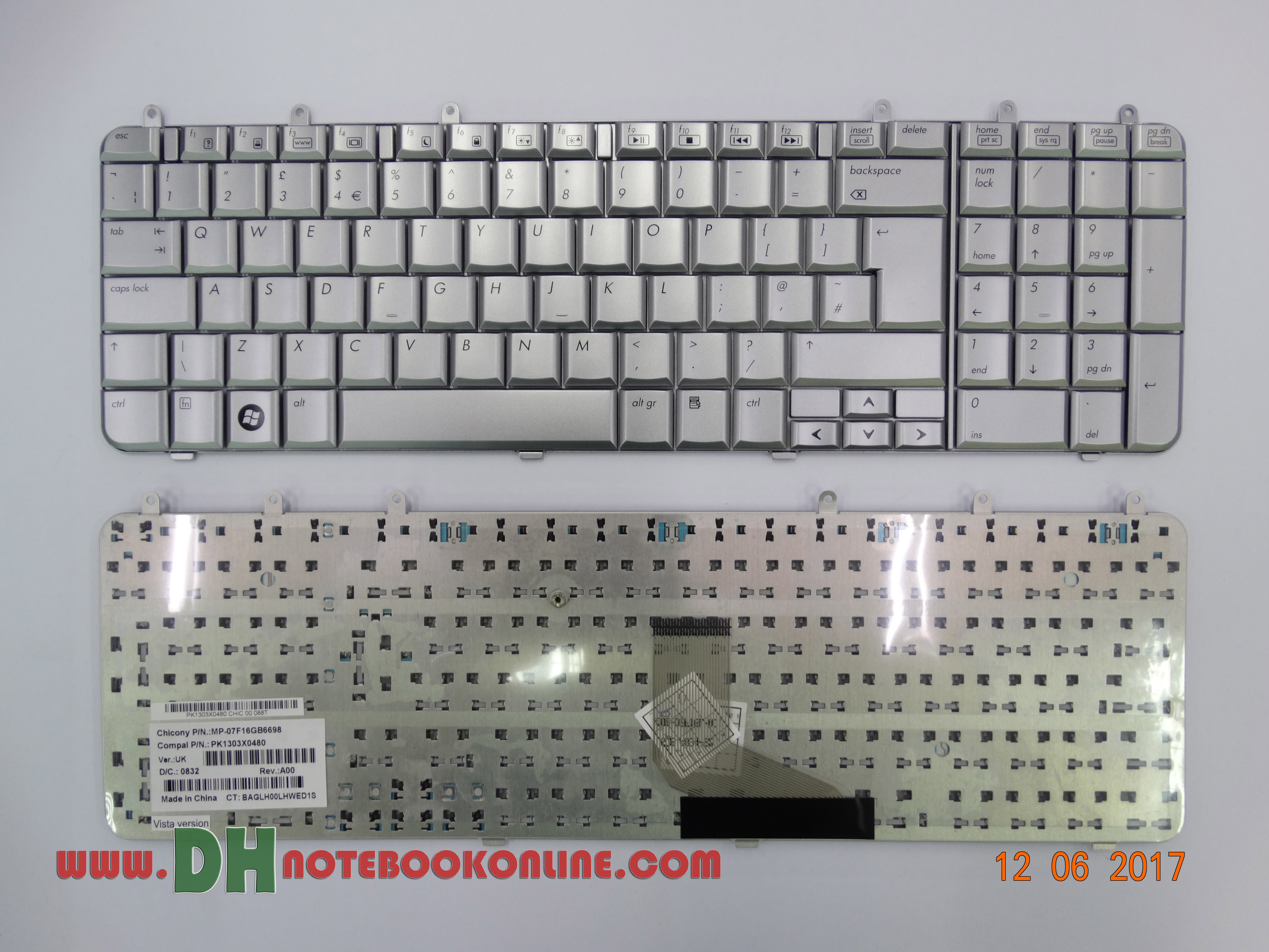 HP DV7 Keyboard