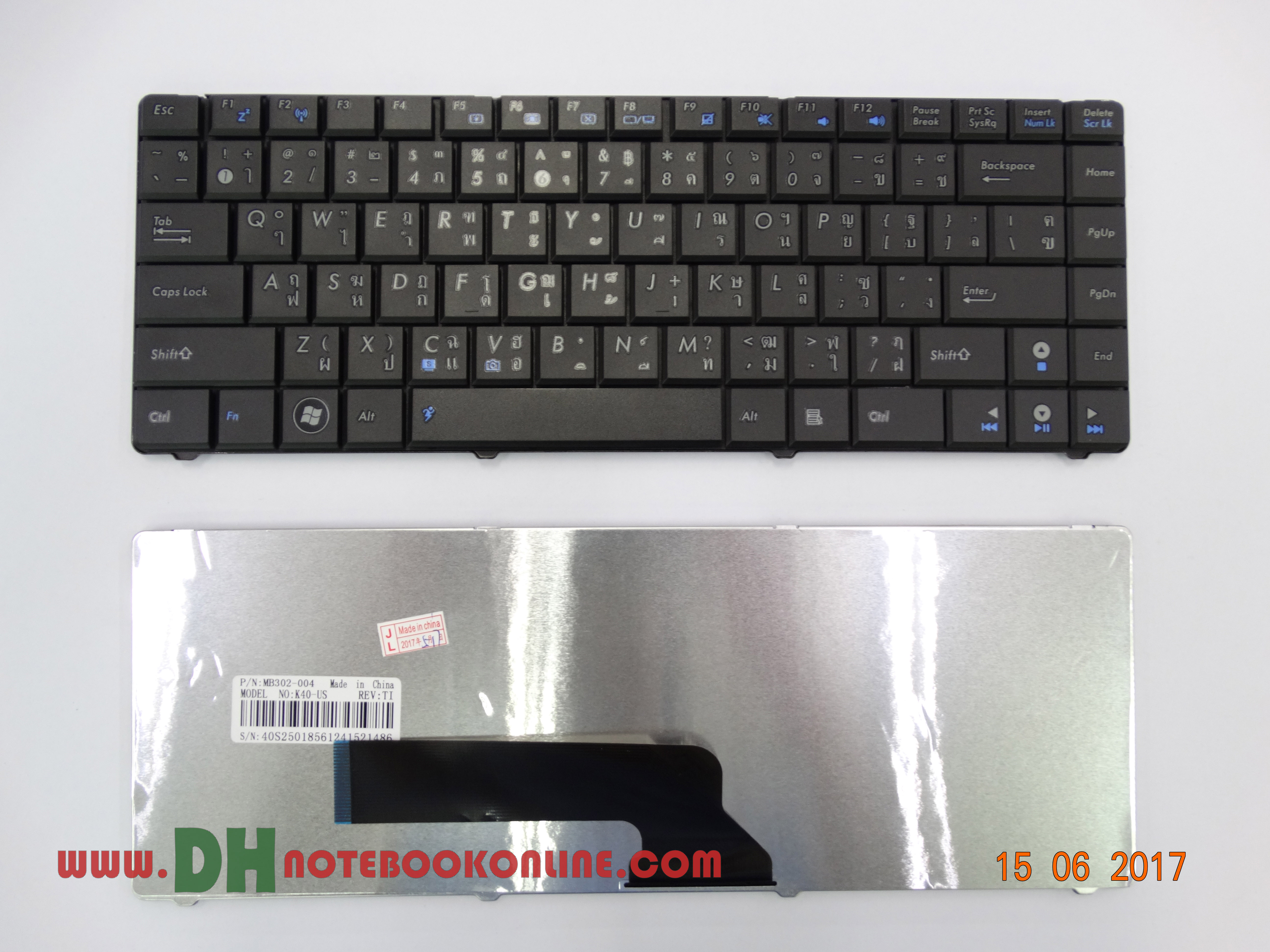 Keyboard Notebook Asus K40 K40AE K40IJ X8AC P81IJ P30A P80A