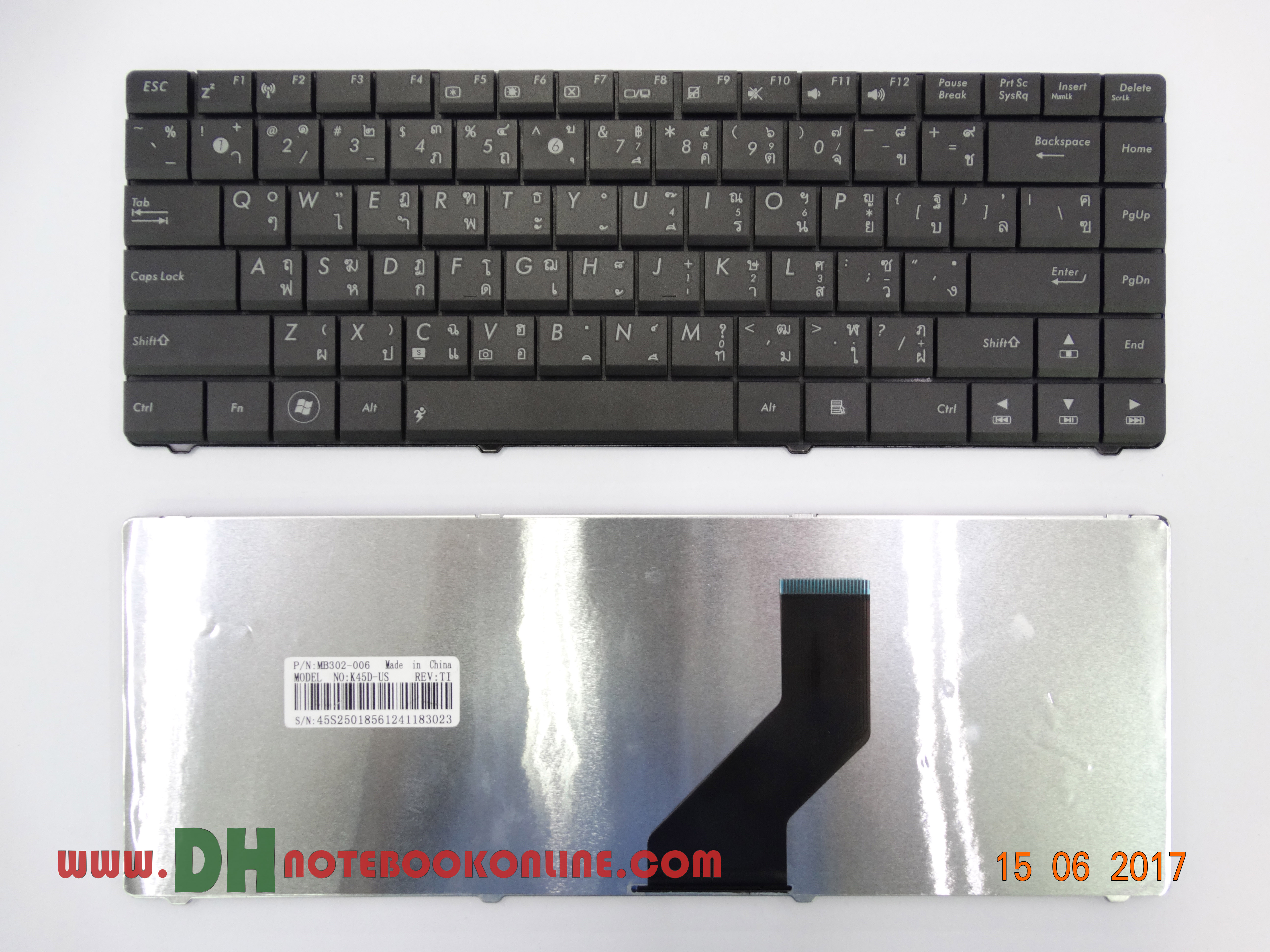 Keyboard Notebook Asus K45D