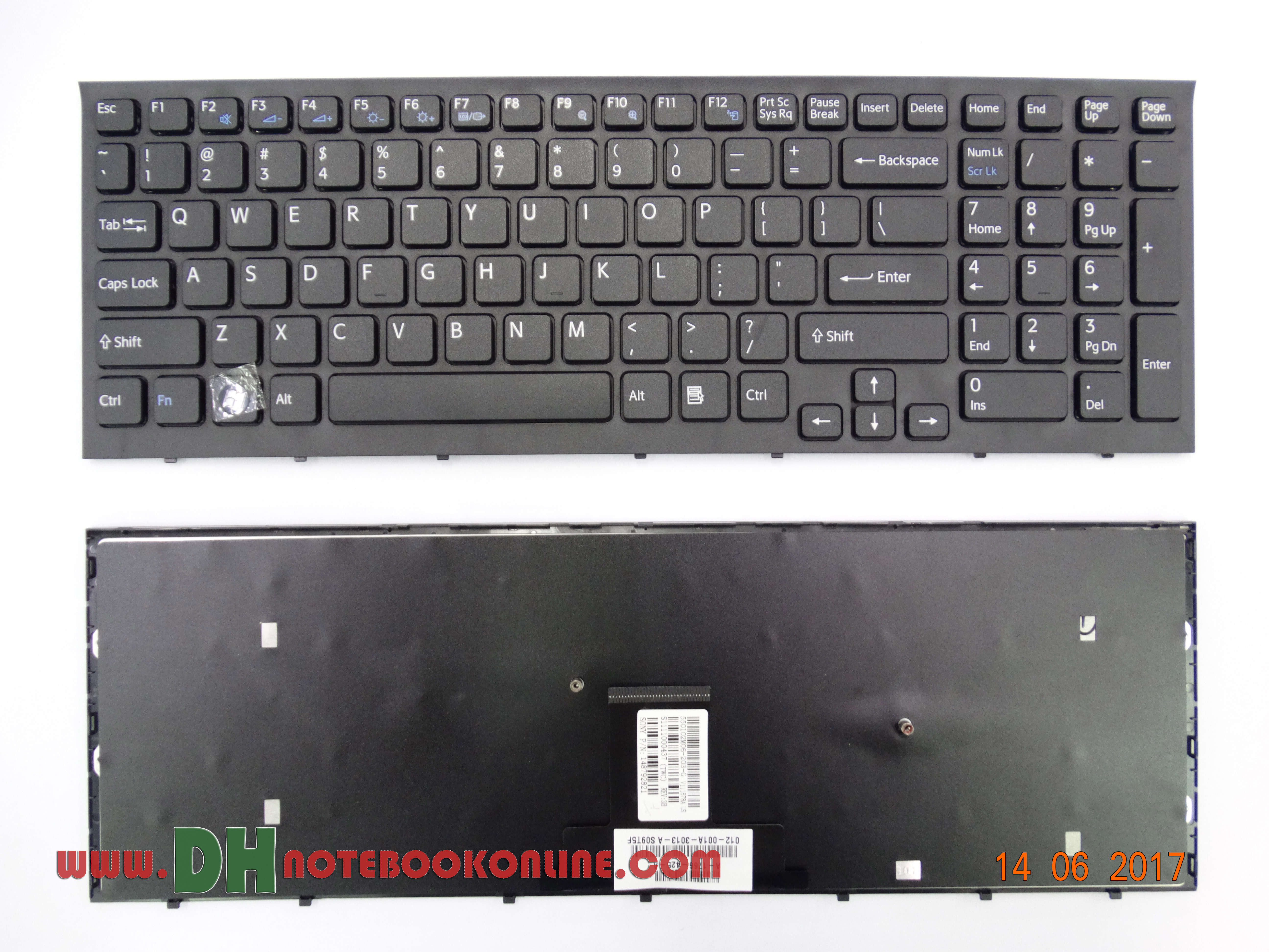 Keyboard Notebook Sony 71211L