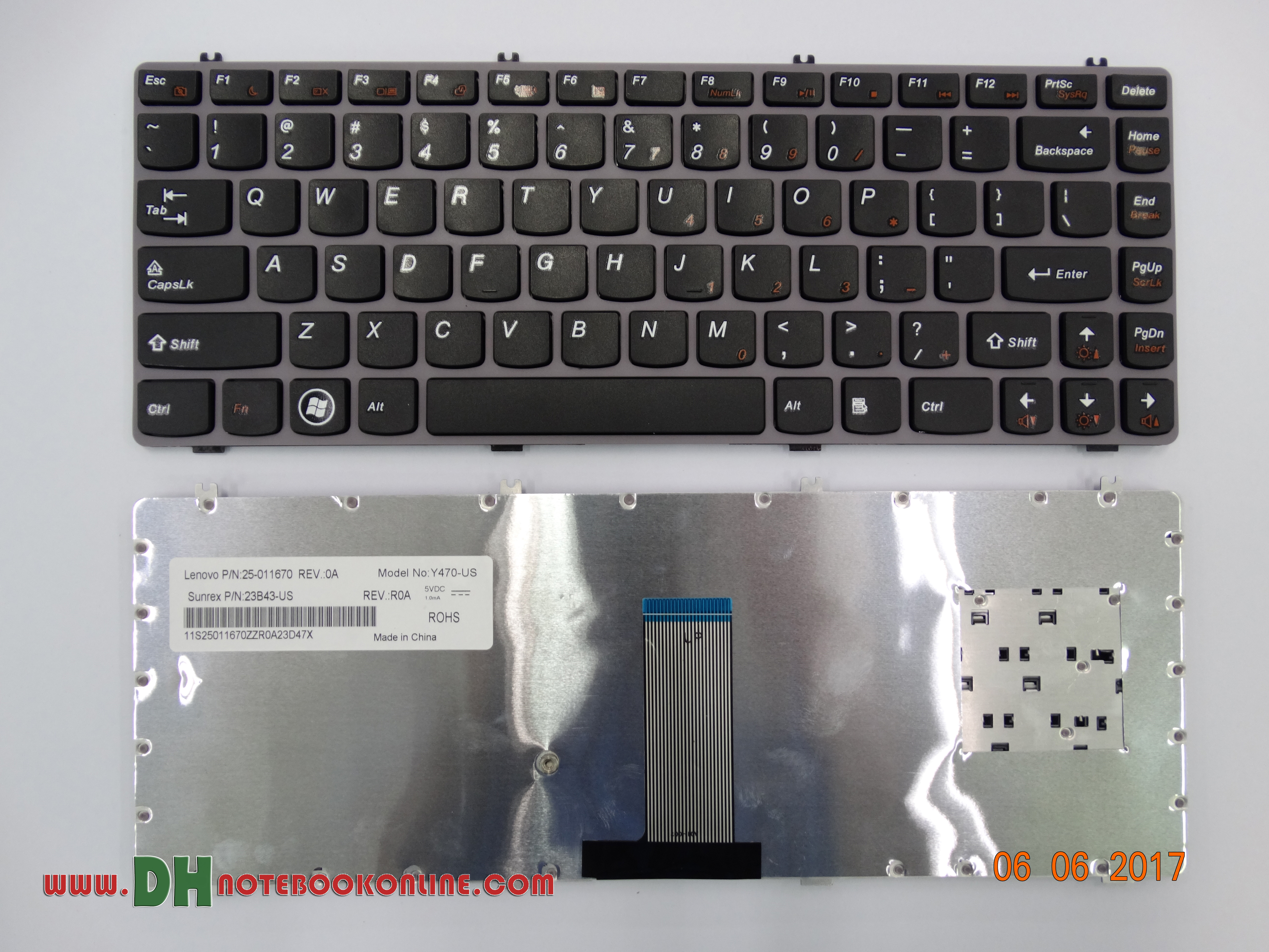 Lenovo Y470 Keyboard