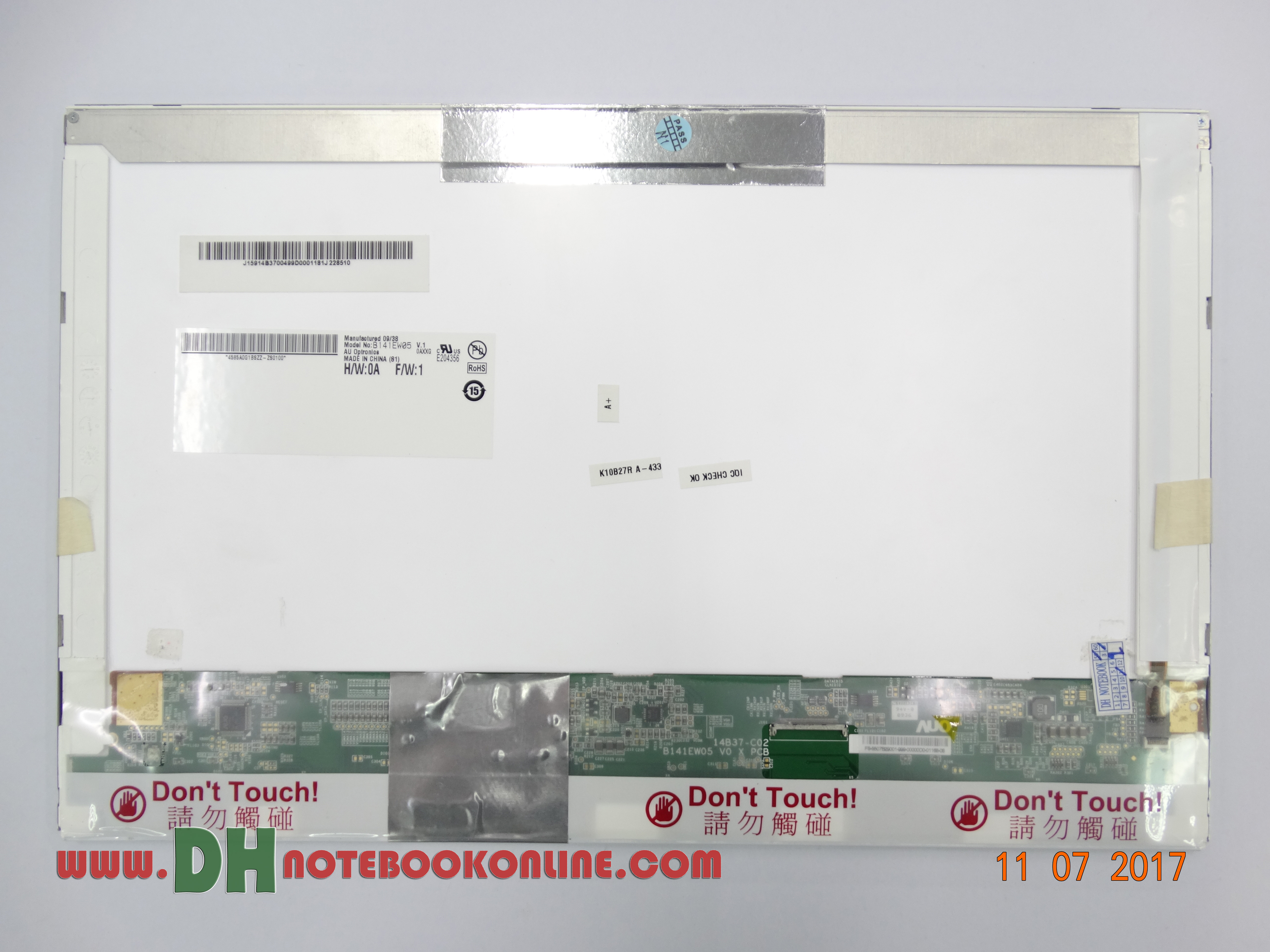 LED 14.1 40Pin LCD Type 3 [B141EW05]