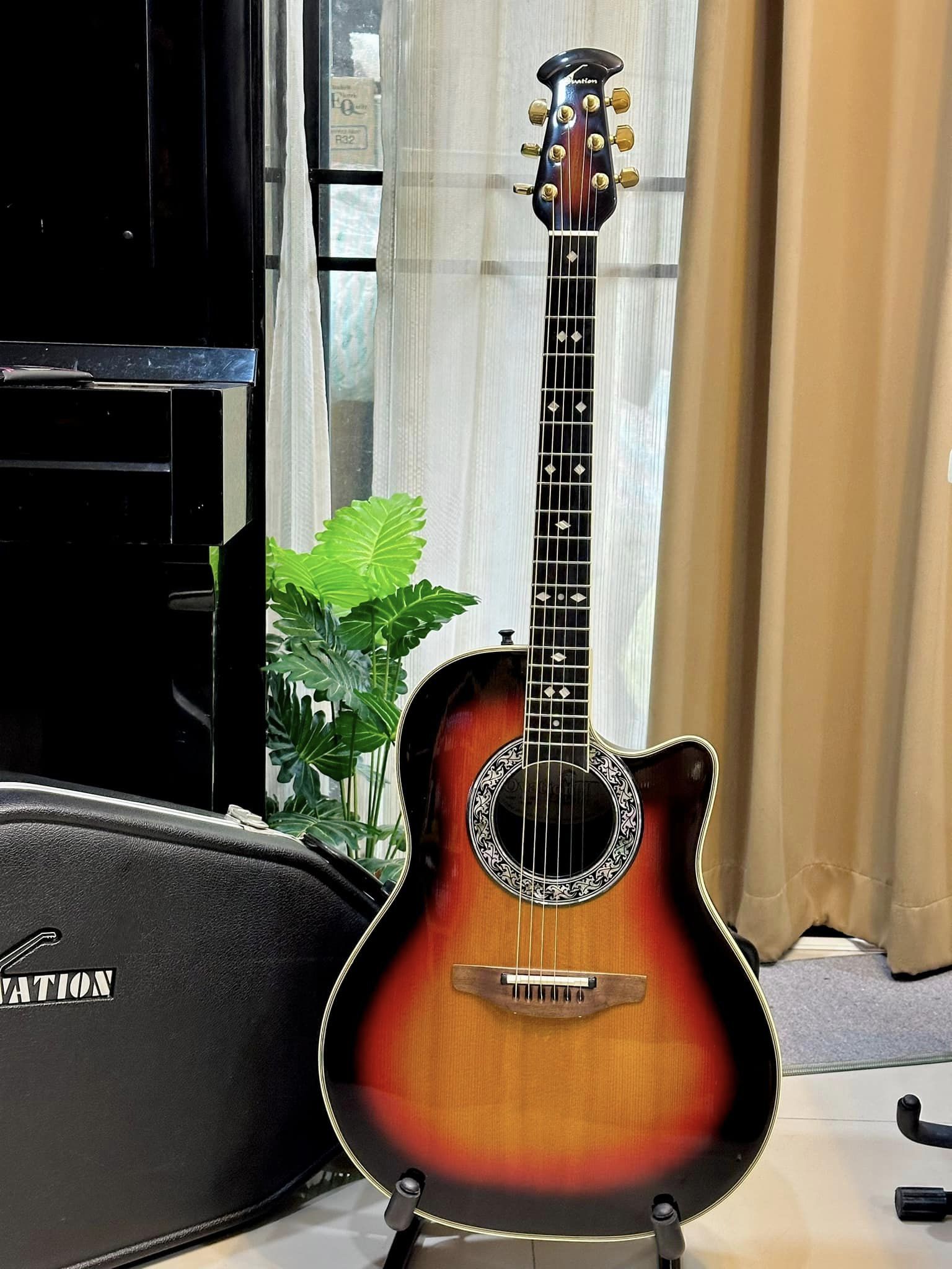 Ovation ULTRA Series NO.1527 エレアコ オベーション Ovation Ultra Series 1527 Made in Korea With Hard Case - YouTube