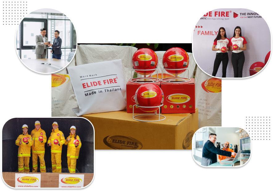 Elide Fire ® South Africa - Fire Extinguishing Ball - Home