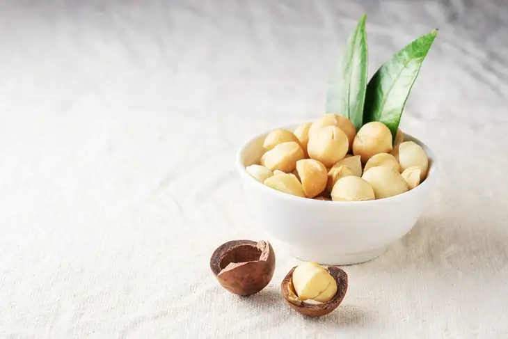 ถั่วแมคคาเดเมีย อาหาร