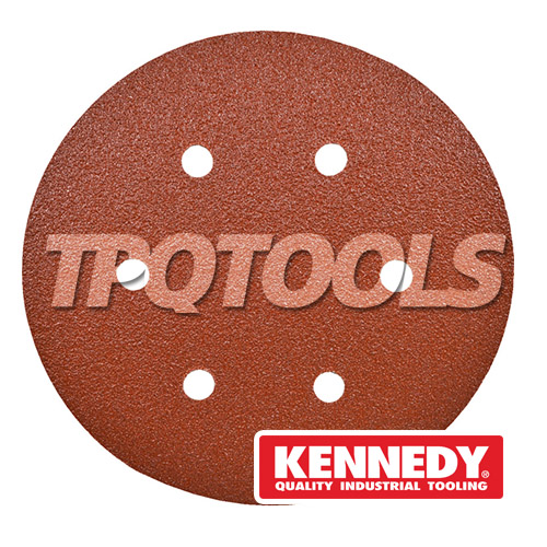 HooknLoop Sanding Discs 150mm 6 Holes. tpqtools