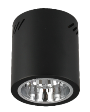 Downlight Surface Mouted EL-06001 6 inch Black Diamond