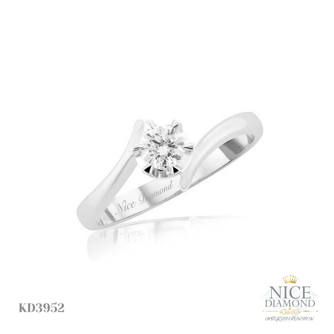 แหวนหมั้นเพชร แหวนแต่งงาน แหวนเพชรชู KD3952