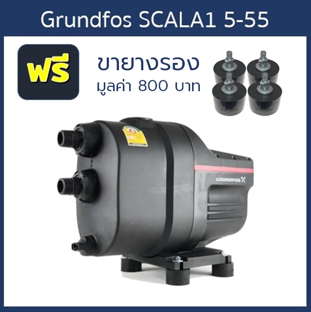 Grundfos SCALA1 5-55 แถมขารอง Big Pump