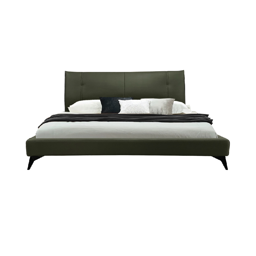 Bed King Size 6ft Model Nuta K Dk Gn Room Lifestylefurniture Bed King Size 6ft Model Nuta K Dk Gn, High End King Size Beds