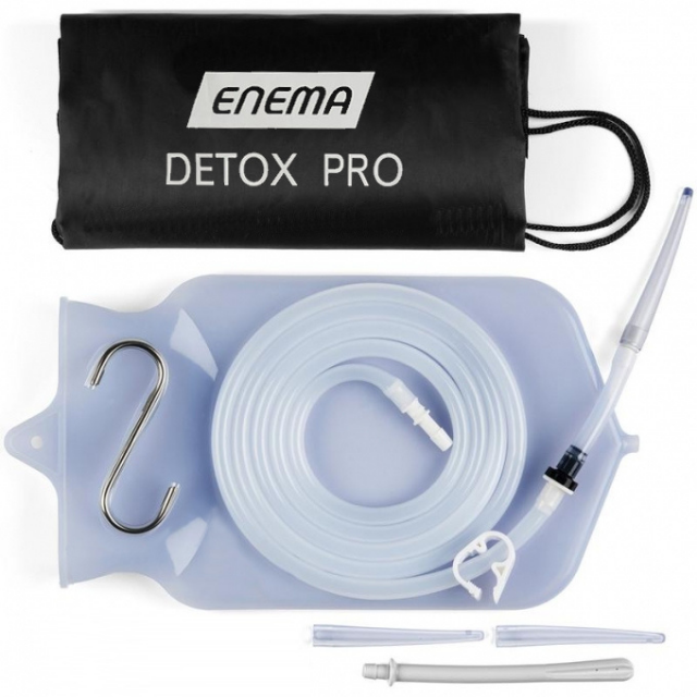 ชุดเช็ตถุงซิลิโคนสำหรับทำดีทอกซ์ Enema Detox Pro Kit