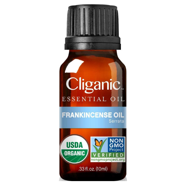 น้ำมันหอมระเหยออร์แกนิค Frankincense Oil (Cliganic) - ห้ามรับประทาน