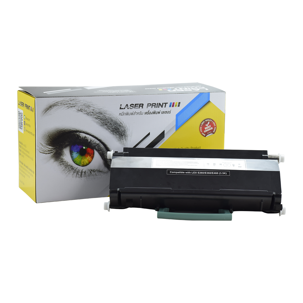E260/E360/E460 (3.5k) Laserprint Lexmark Black