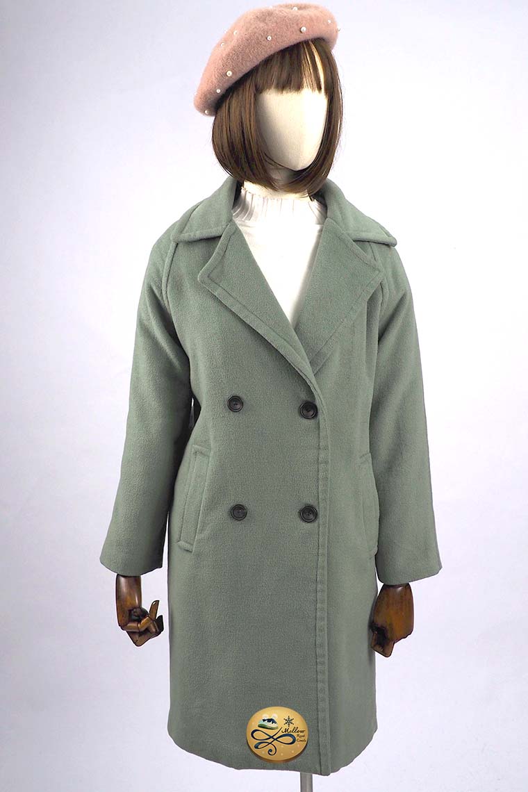 เช่าเสื้อโค้ทผู้หญิง รุ่น Beryl Green Straight Coatt	902GCL039FAGNXL1