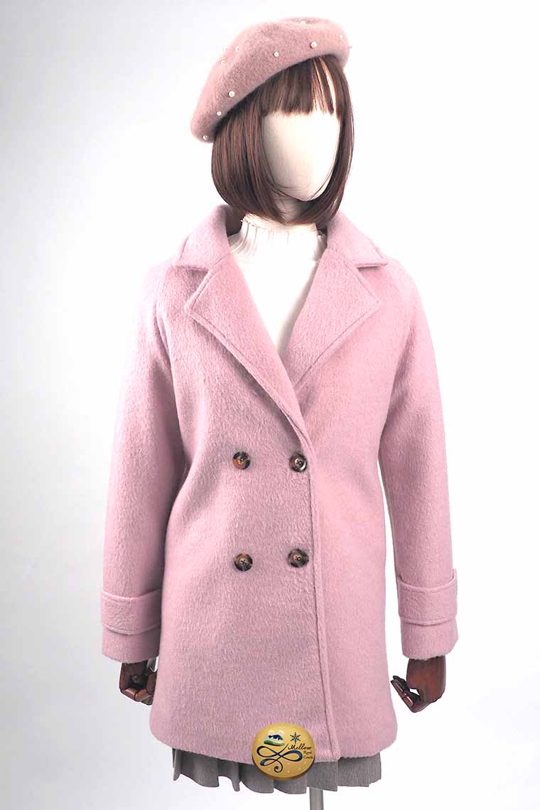 เช่าเสื้อโค้ทผู้หญิง รุ่น  Faux Mink Fluffy Amaryllis Straight Coat 905GCL417FAPKS1