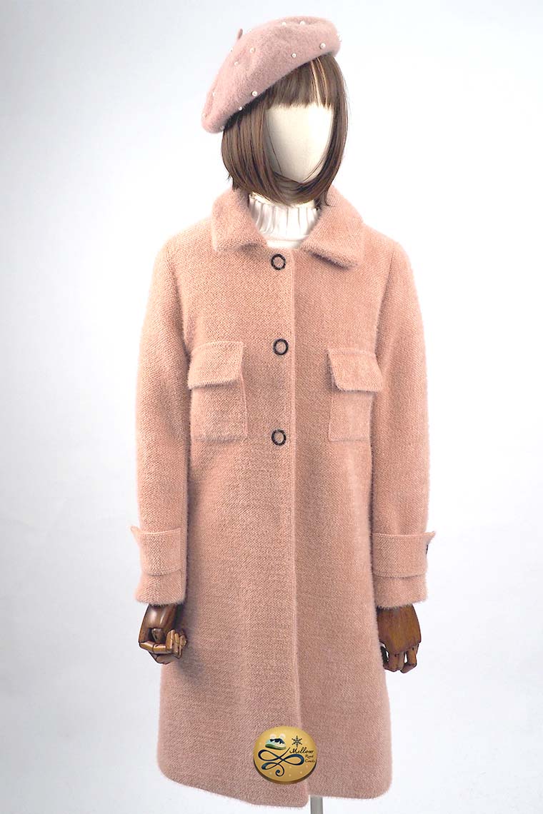 เช่าเสื้อโค้ทผู้หญิง รุ่น  Pale Pink Sweetie Topcoat  901GCL006FAPKS1