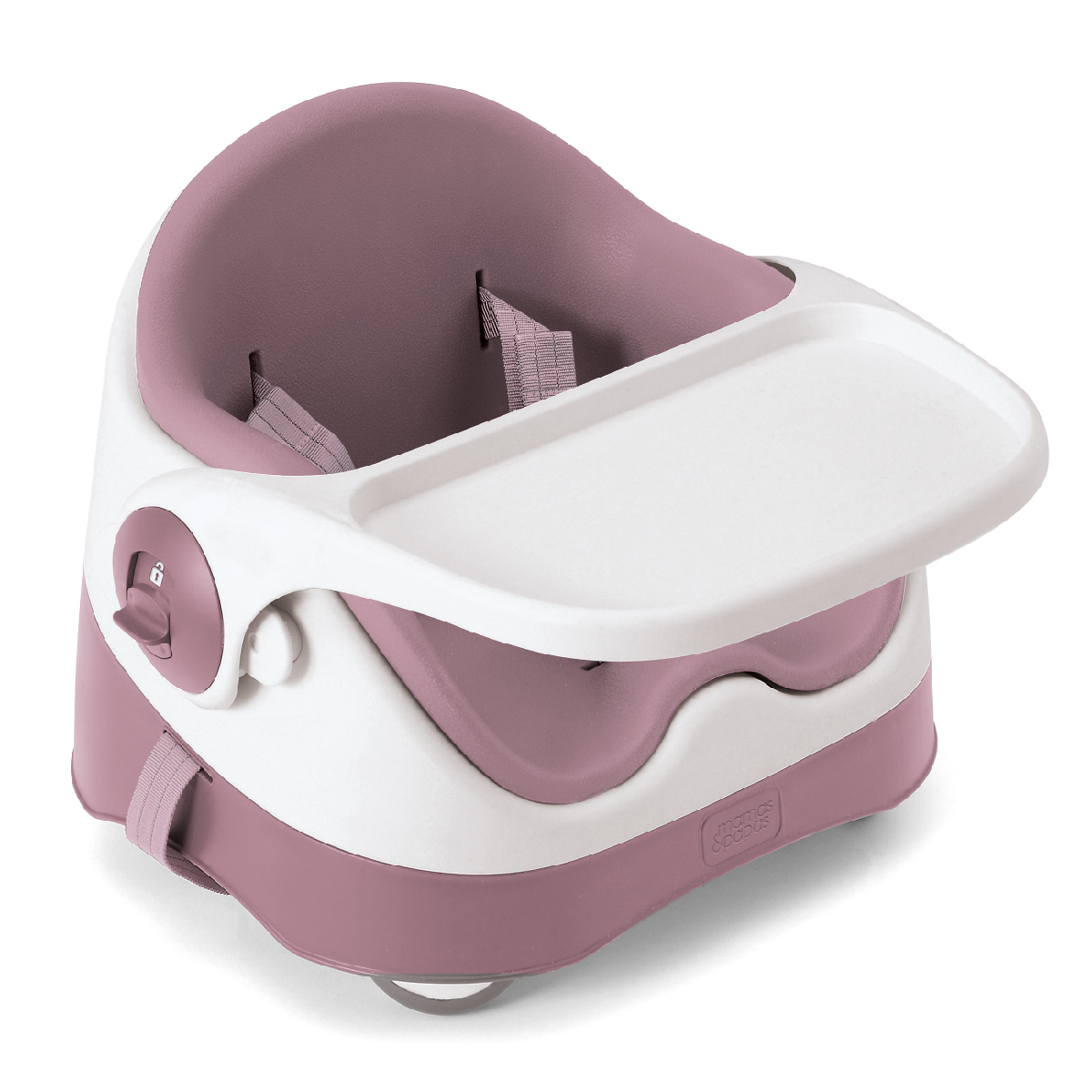 Baby Bud Booster Seat with Detachable Tray - Dusky Rose