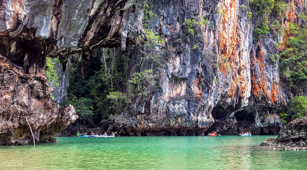 Kayaking at Thalane Bay & Hong Island by Longtail Boat