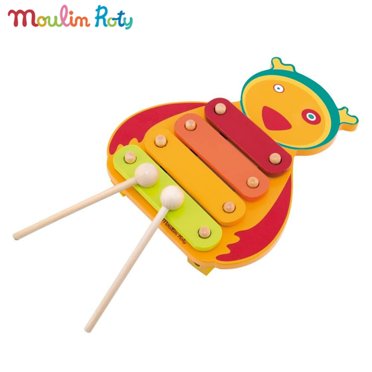 Moulin Roty เครื่องดนตรีเด็ก Xylophone ของเล่นดนตรี ของเล่นไม้ MR-644314
