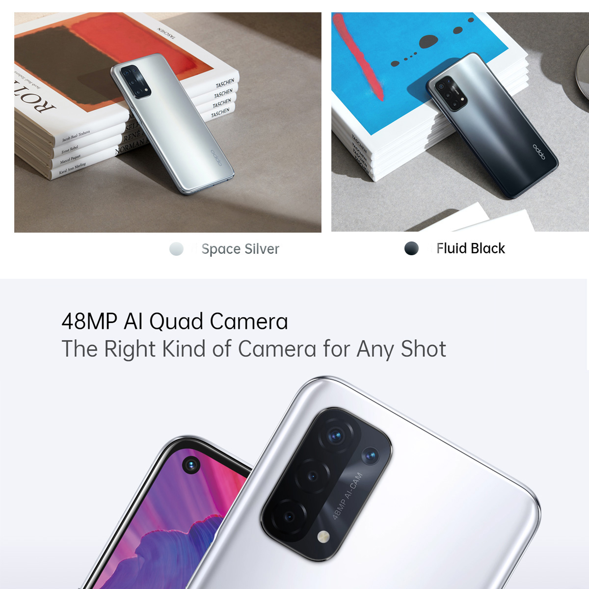 OPPO A74 5G - 48MP AI Quad Camera Phone