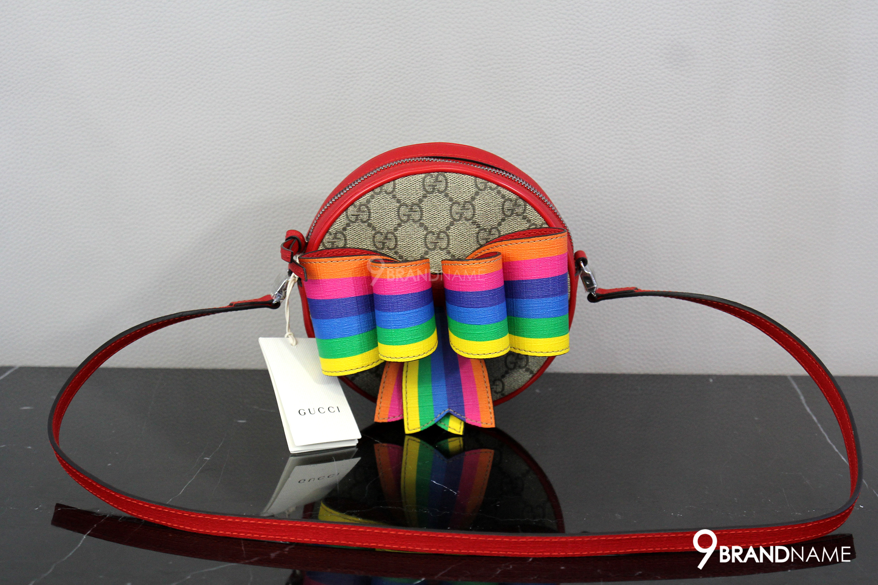 gucci rainbow bow bag