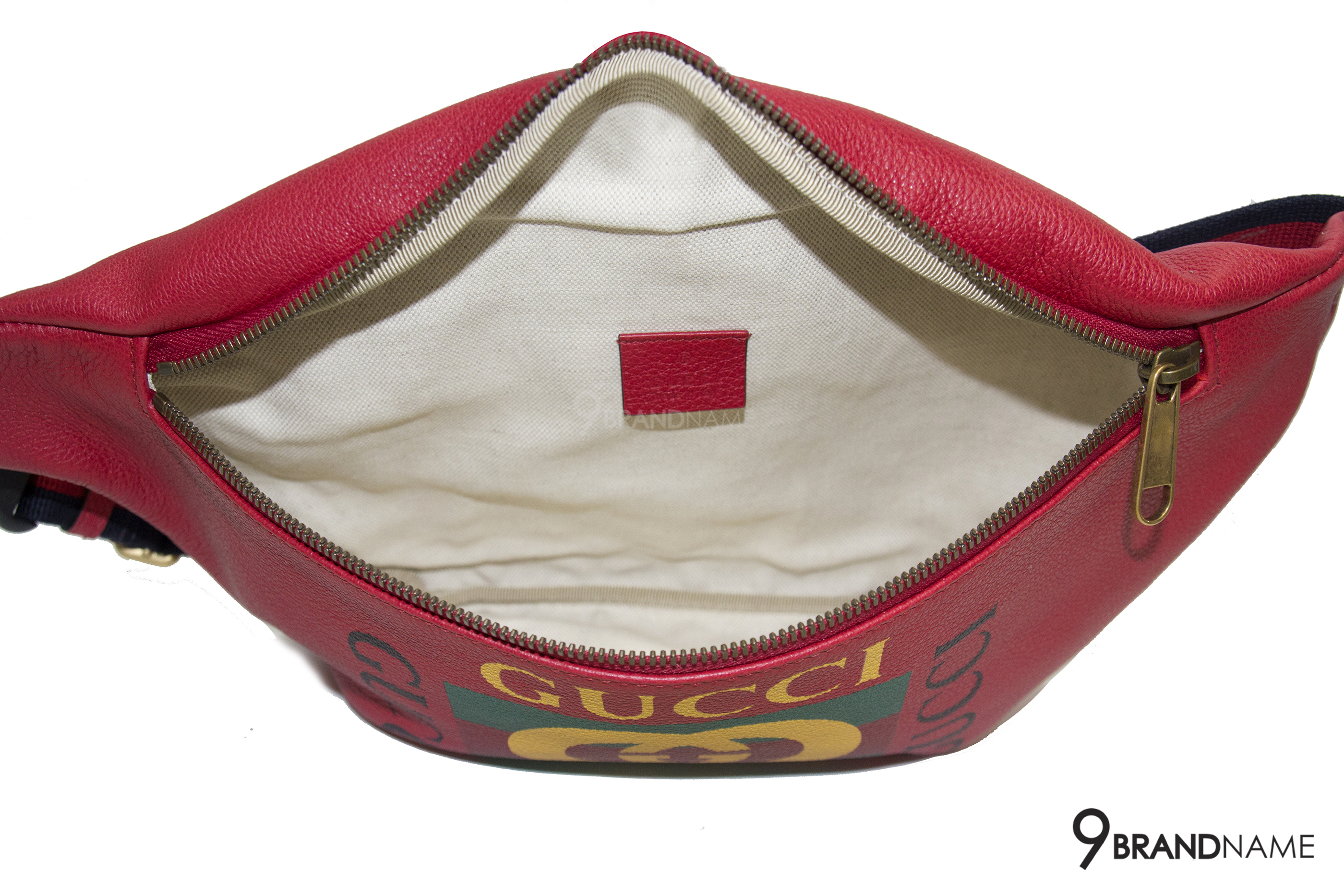 Gucci Black Print Small Belt Bag - 9brandname