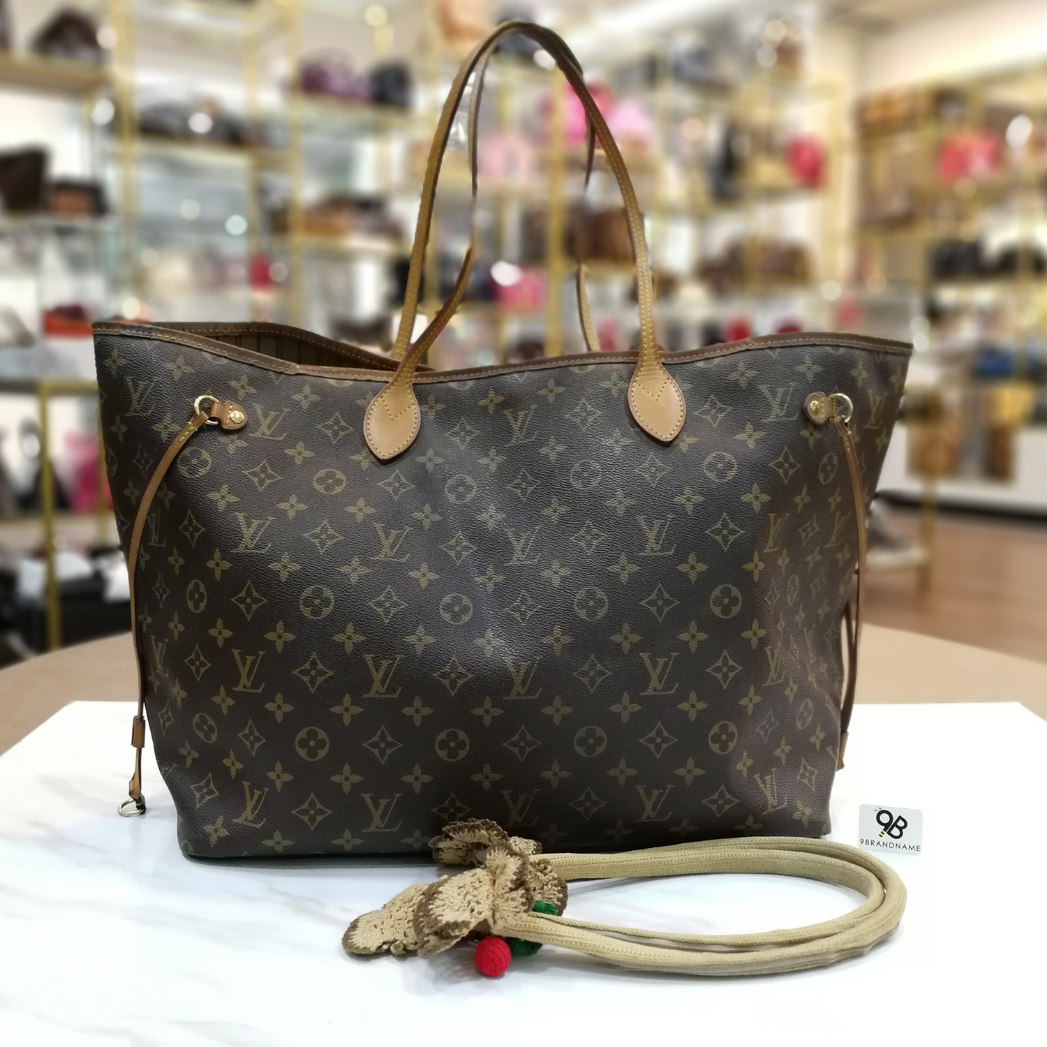 Used louis vuitton neverfull on sale mm