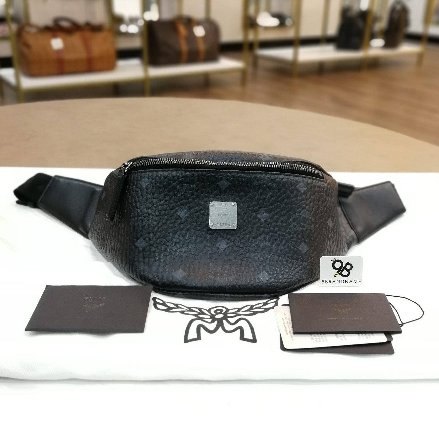 mcm medium stark belt bag