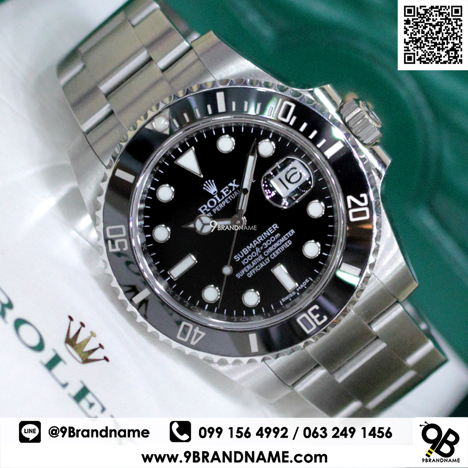 rolex submariner boy size
