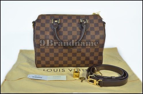 Louis Vuitton Speedy Bandoulier Damier 25 - Authentic Bag