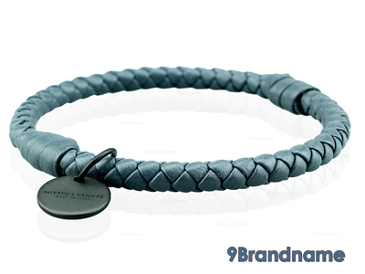 Bottega Veneta Bracelet Weave Blue - Authentic