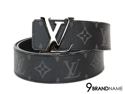 Louis Vuitton Belt LV Initials 40mm Reversible Monogram Eclipse Size 90cm M9043U 