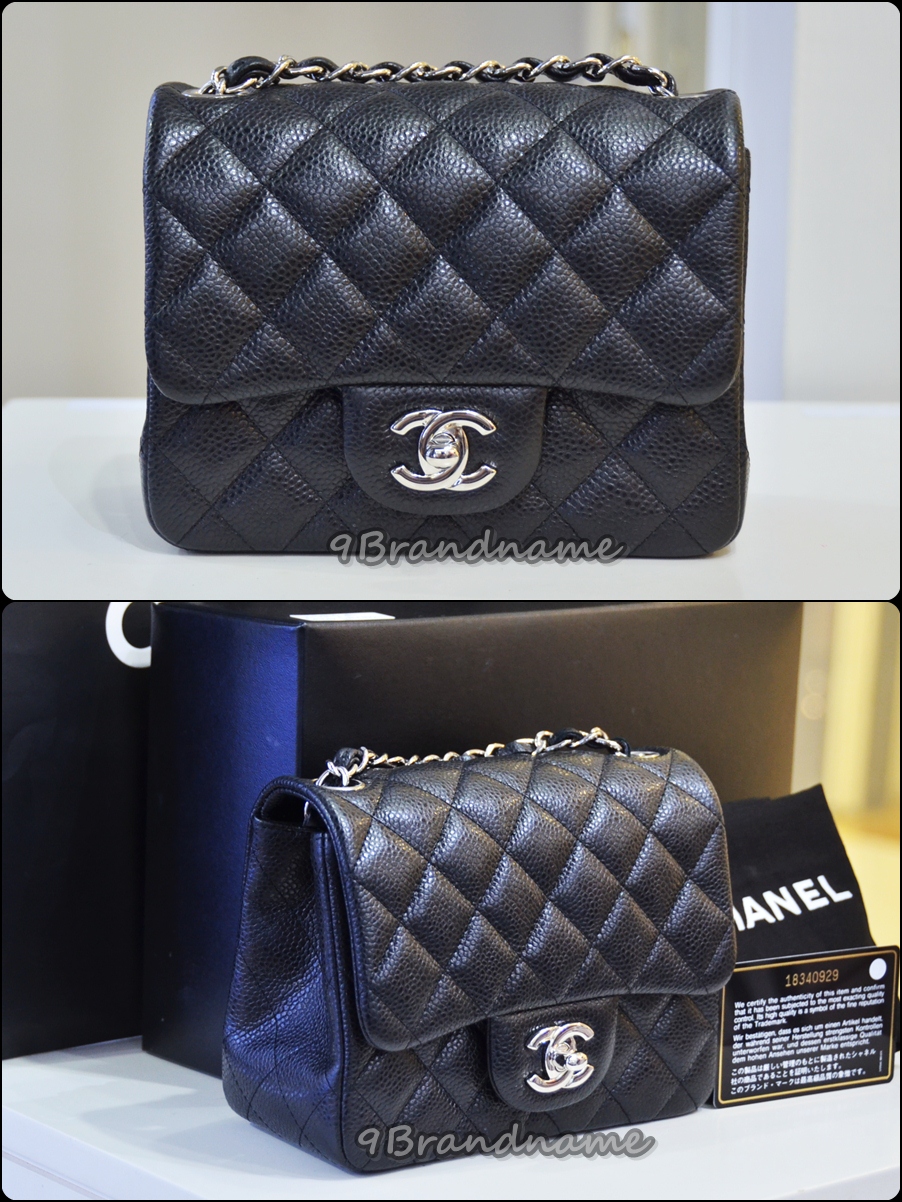 Túi Chanel mini bag Classic Flap siêu cấp màu đen