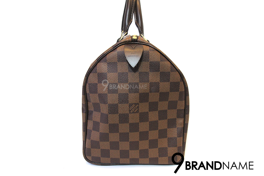 Auth Louis Vuitton Speedy Bandouliere 30 Damier Ebene N41367