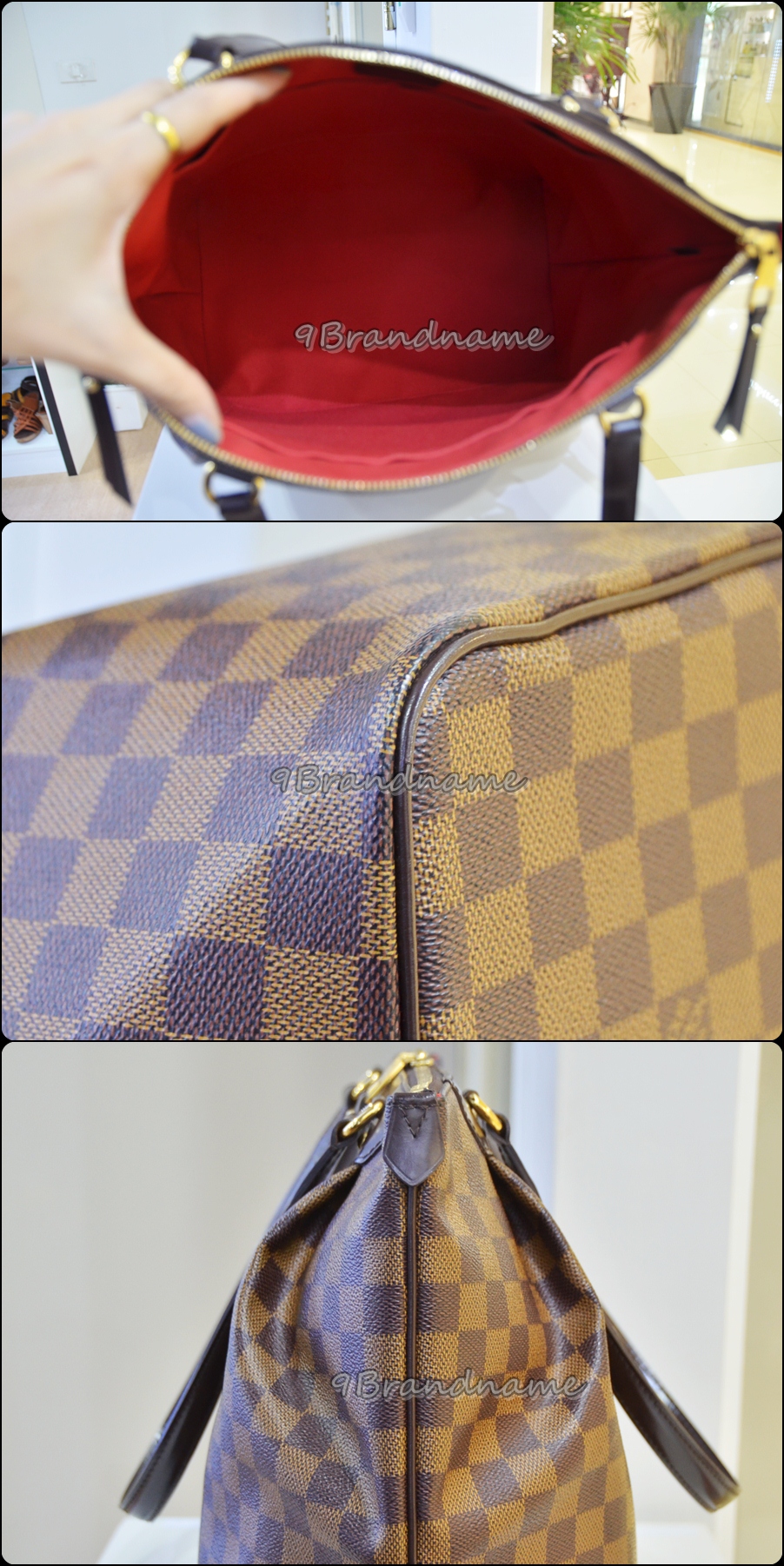 Louis Vuitton Westminster PM Damier Ebene - Used Authentic Bag - 9brandname