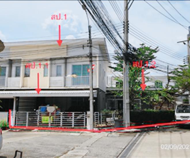 Townhouse for sale The Connect 14 Don Mueang - Songprapha.