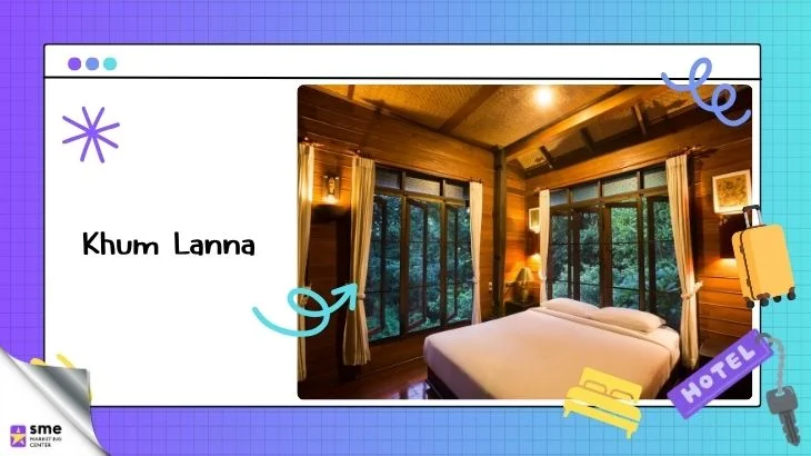 โรงแรมพร้าวเชียงใหม่ Khum Lanna