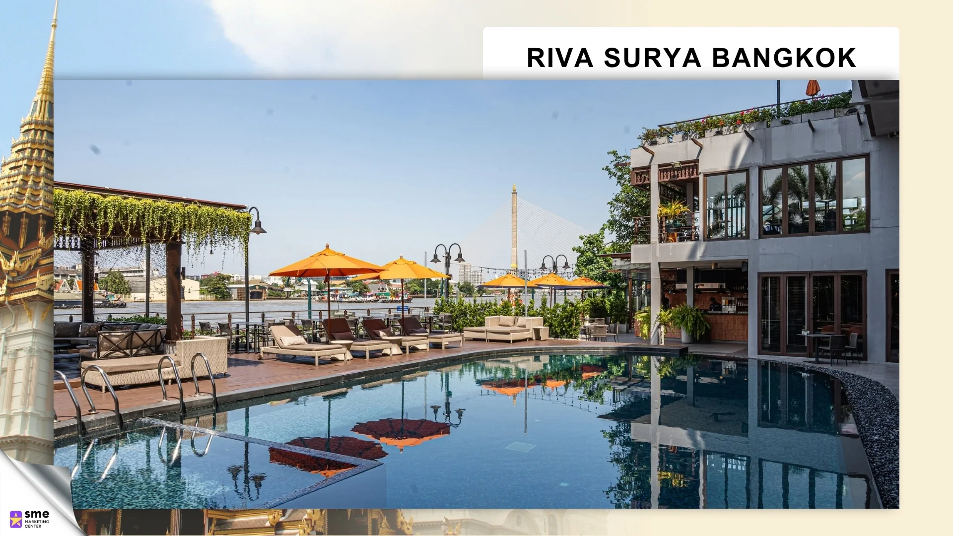 ที่พักย่านพระนคร - 1. Riva Surya Bangkok