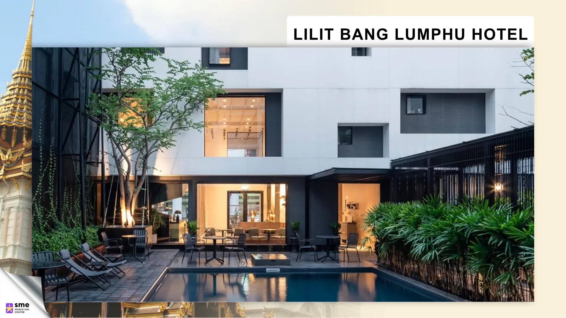 ที่พักย่านพระนคร - 7.Lilit Bang Lumphu Hotel - Bangkok