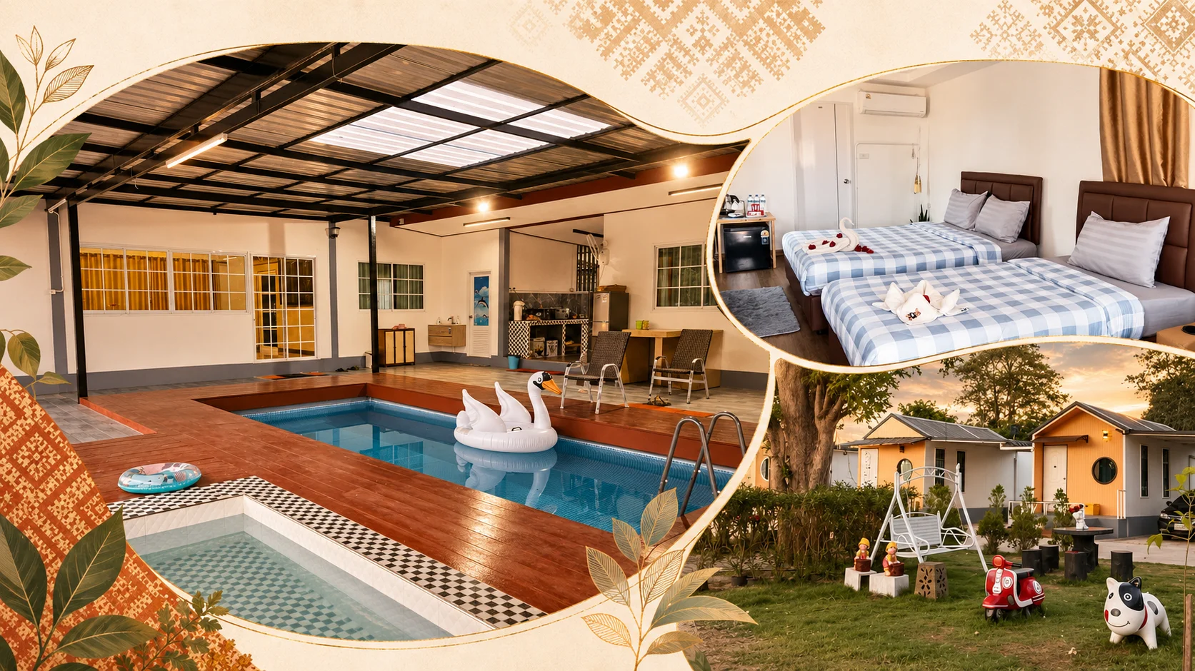 ที่พัก ด่านขุนทด D Plus Resort & Pool Villa