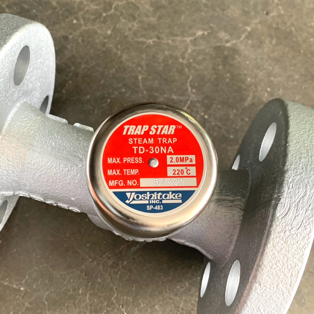 【未使用】YOSHITAKE ヨシタケ TD-30NA 20A Yoshitake Td-30na Flange Automatic Steam Trap for Steam