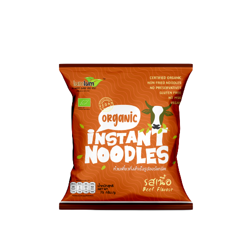 Organic Instant noodles-Vegan Beef 75 g
