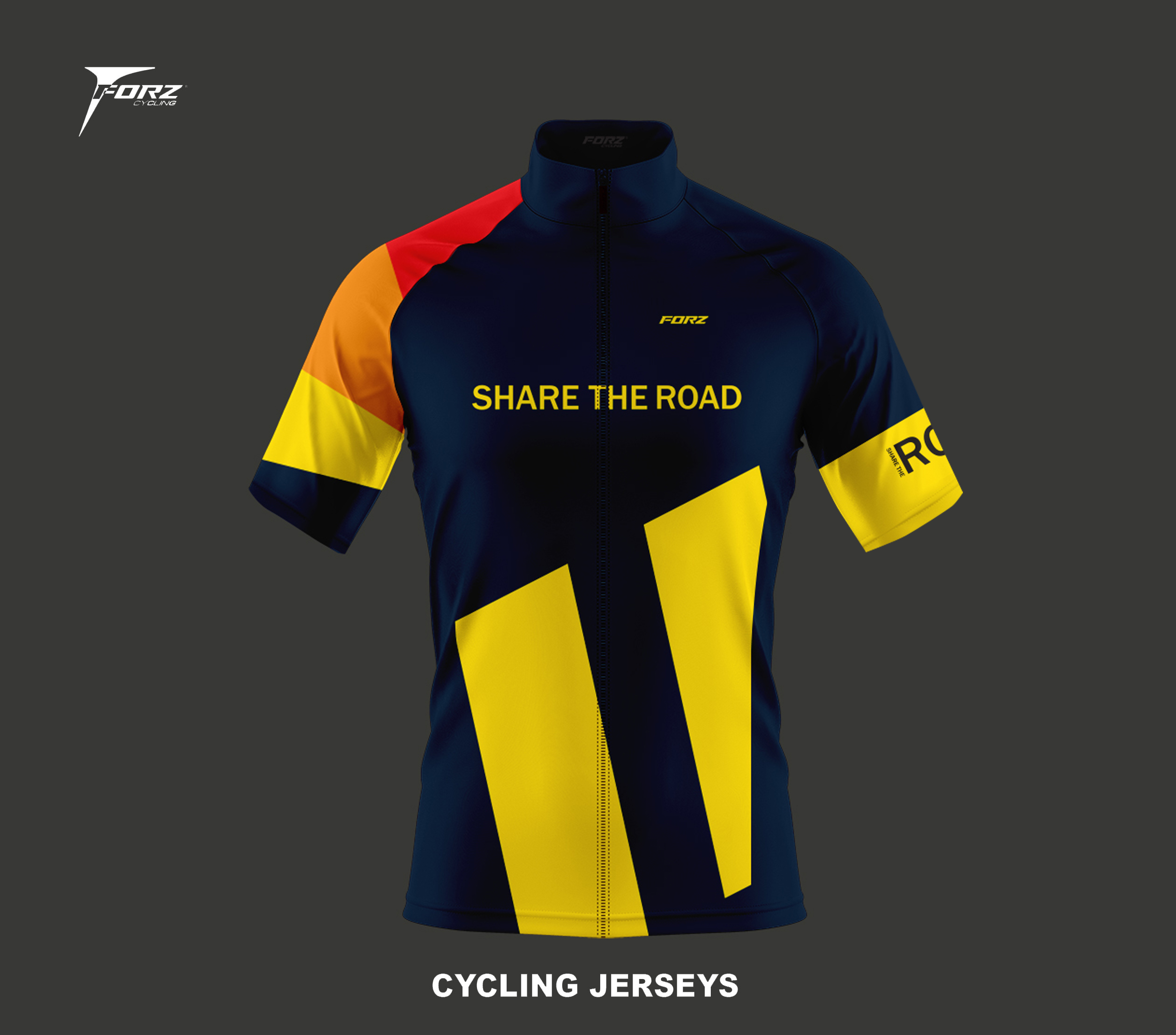 Share the road-[NAVY&YELLOW]