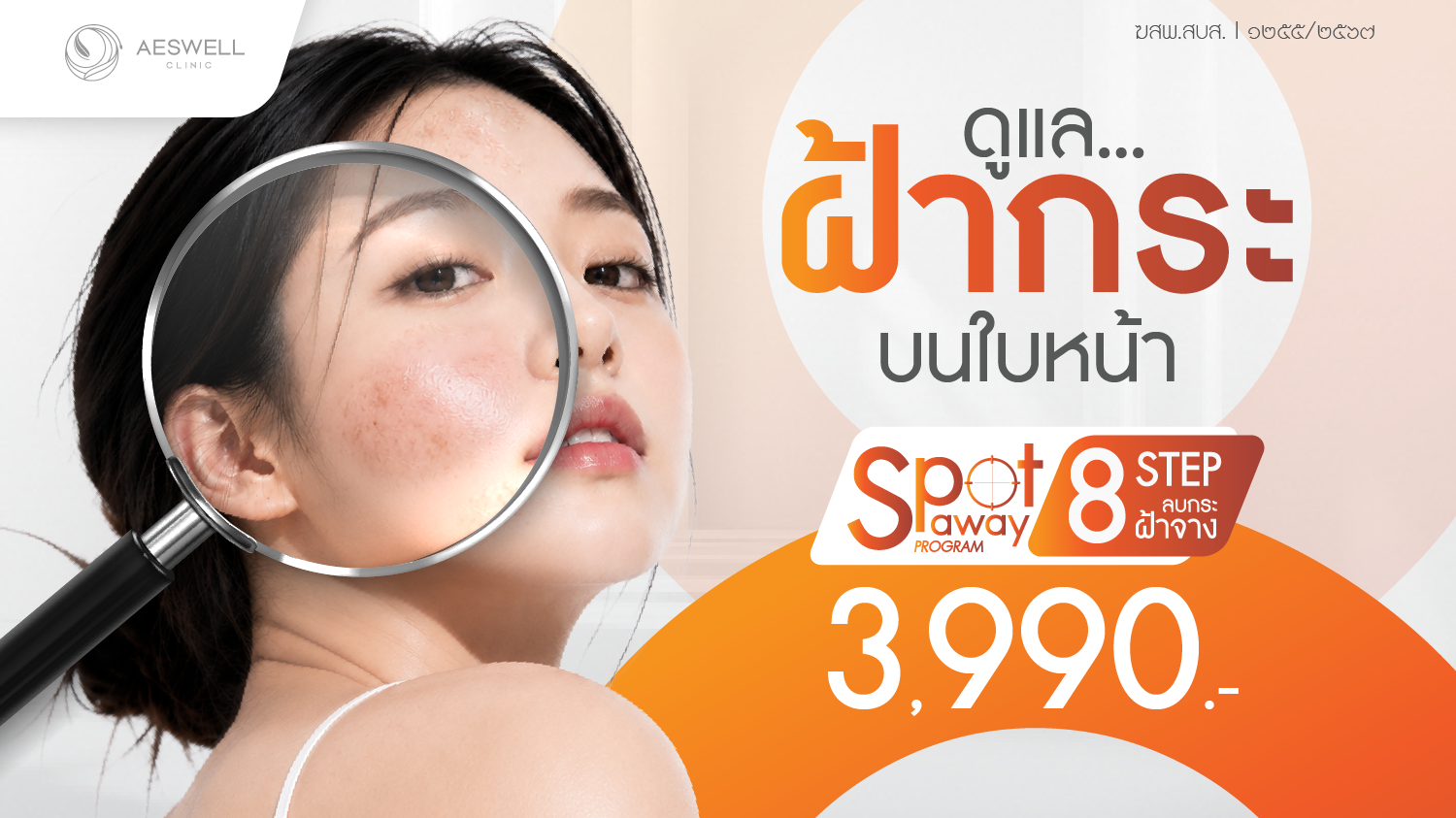 โปรโมชั่น โปรแกรม Spot Away 3,990