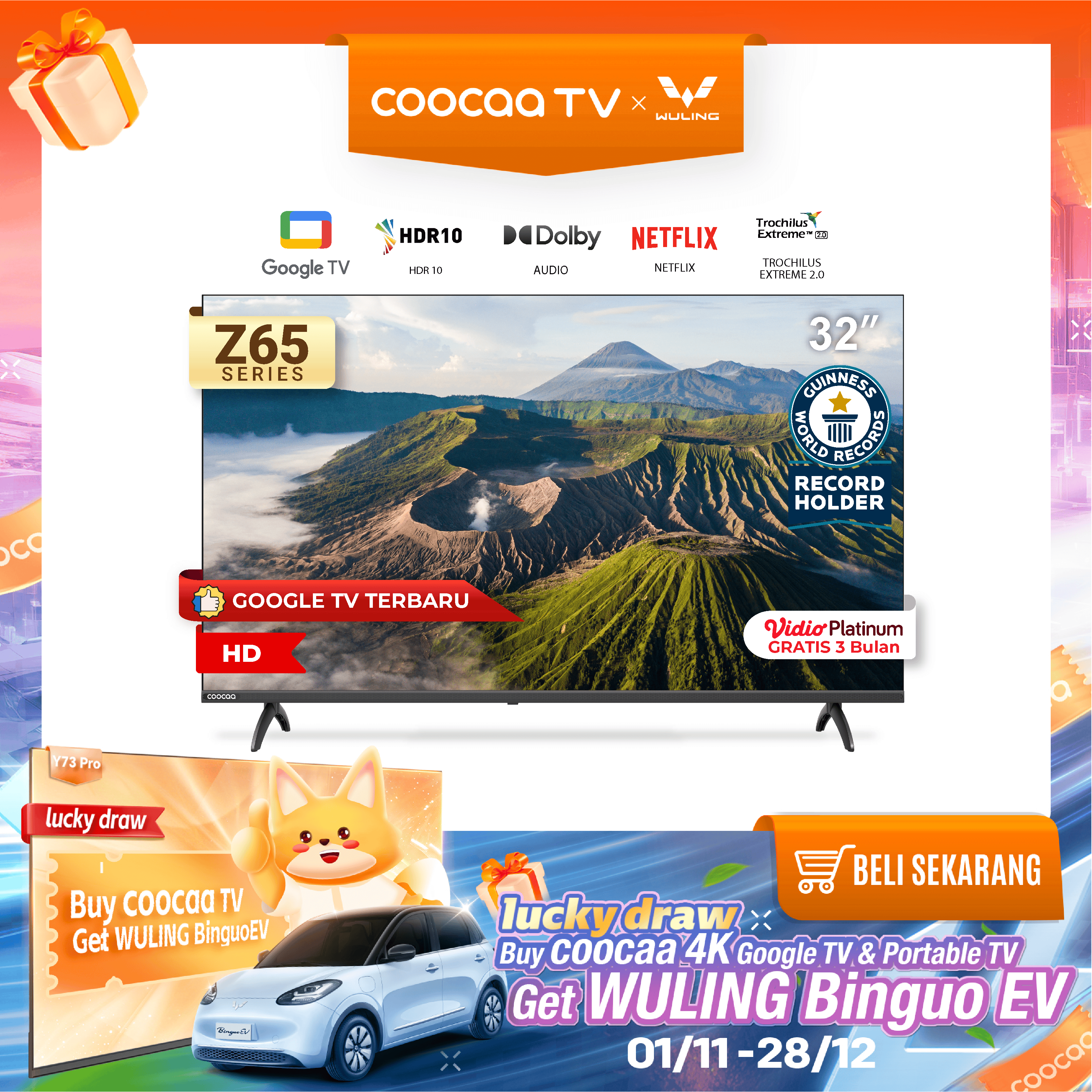 Coocaa 50Y65 4K Google TV