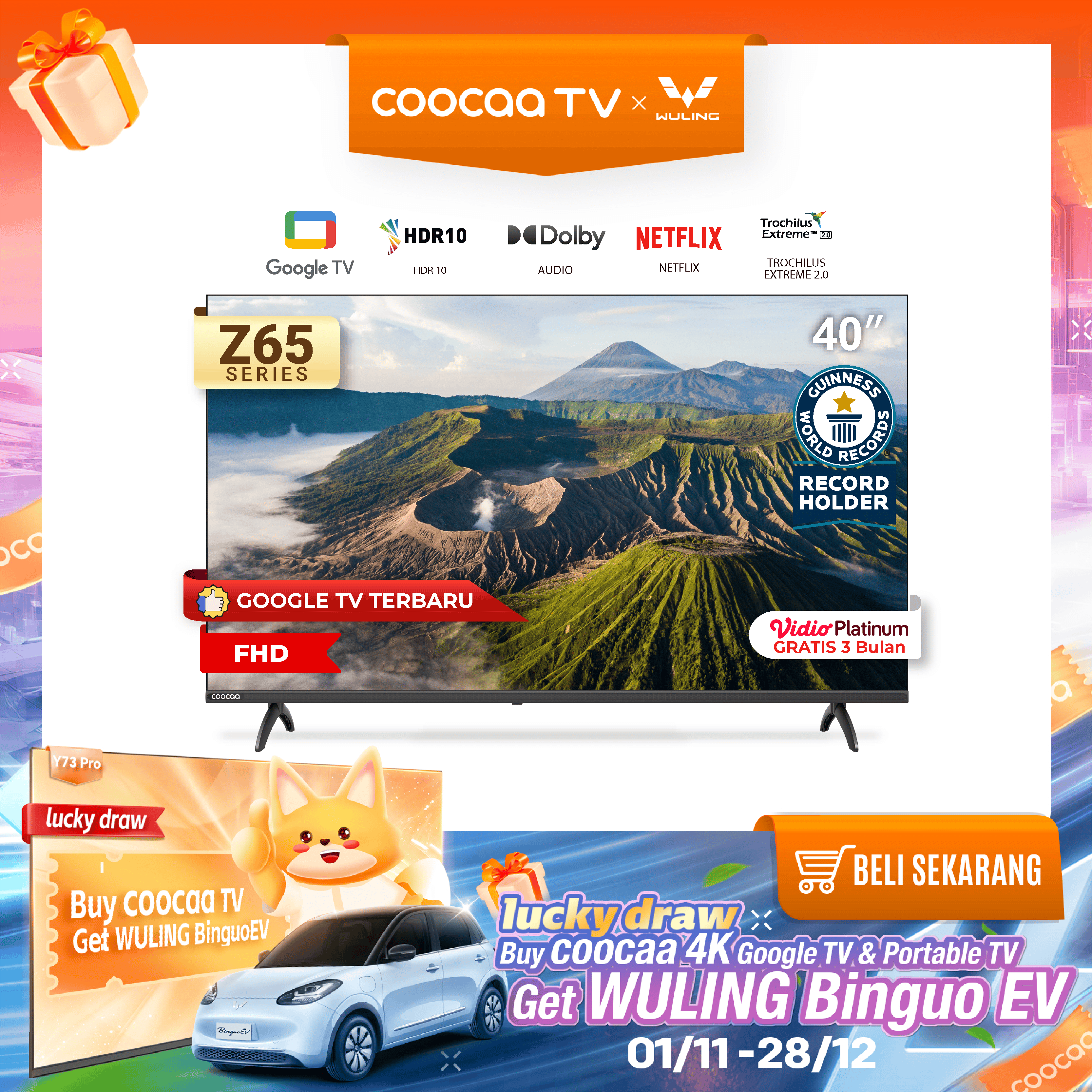 Coocaa 50Y65 4K Google TV
