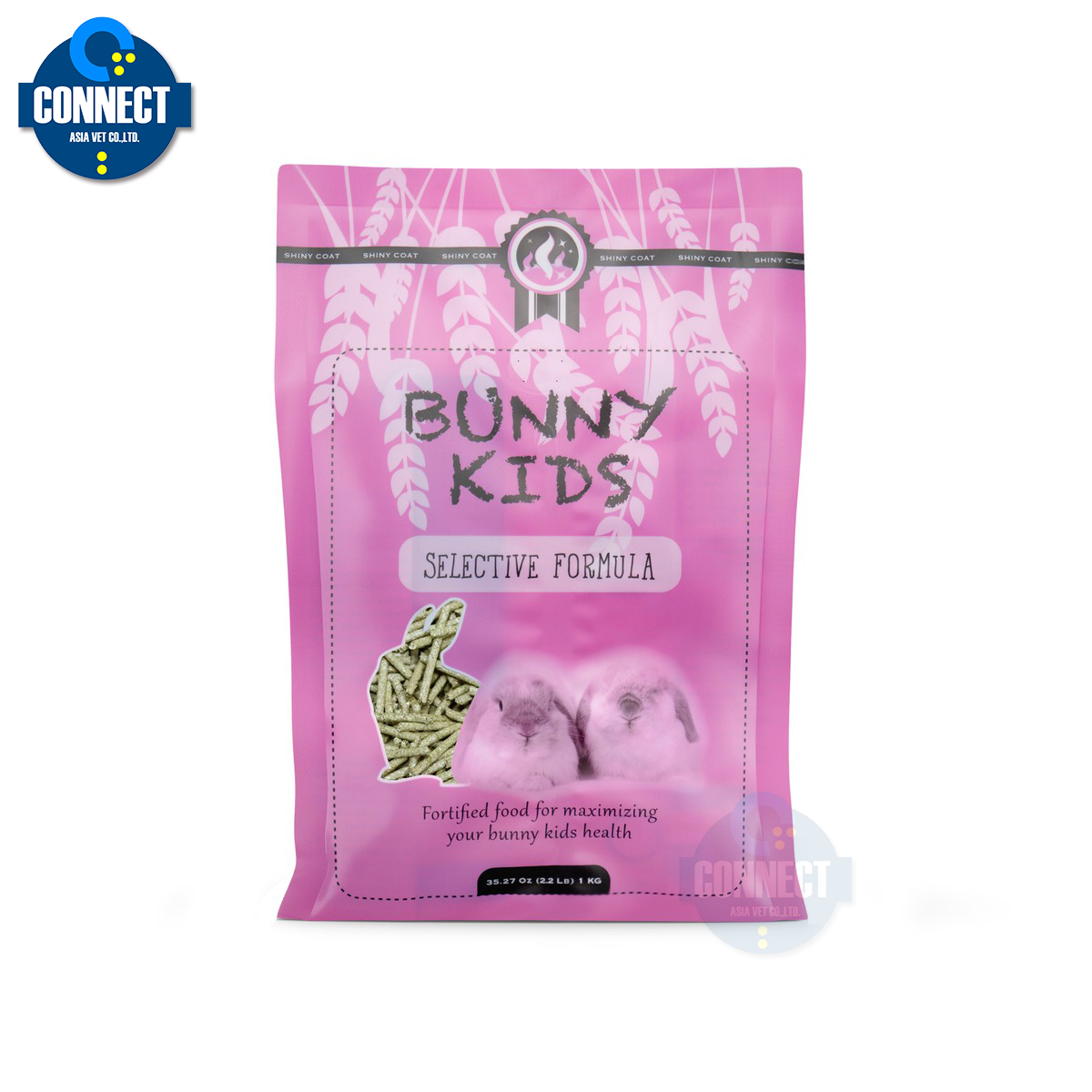 RANDOLPH Bunny Kids บันนี่คิดส์ อาหารสำหรับลูกกระต่ายทุกสายพันธุ์ (ช่วงหย่านม - 4 เดือน)  ขนาดถุง 1 กิโลกรัม