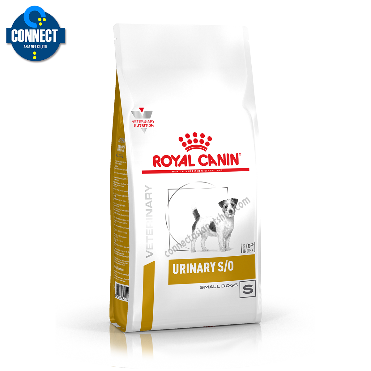 Royal Canin URINARY S/O SMALL DOGS สุนัขพันธุ์เล็กโรคนิ่ว สลายนิ่วสตรูไวท์  ( 1.5 kg , 4 kg , )