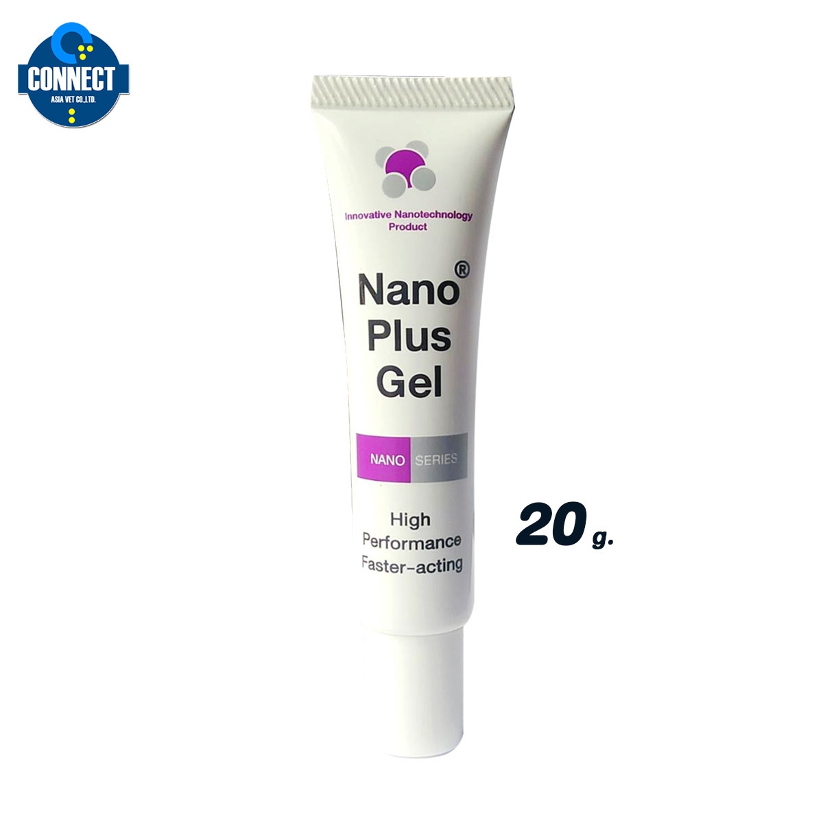 Nano Plus Gel ไฮไดรเจล เจลใส่แผลสำหรับสัตว์เลี้ยง ช่วยลดการอักเสบและสมานแผล 20 G.